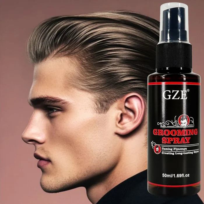 GZE All-In-One Grooming Spray For Man - Leave-In Conditioner & Detangler for Hair & Beard