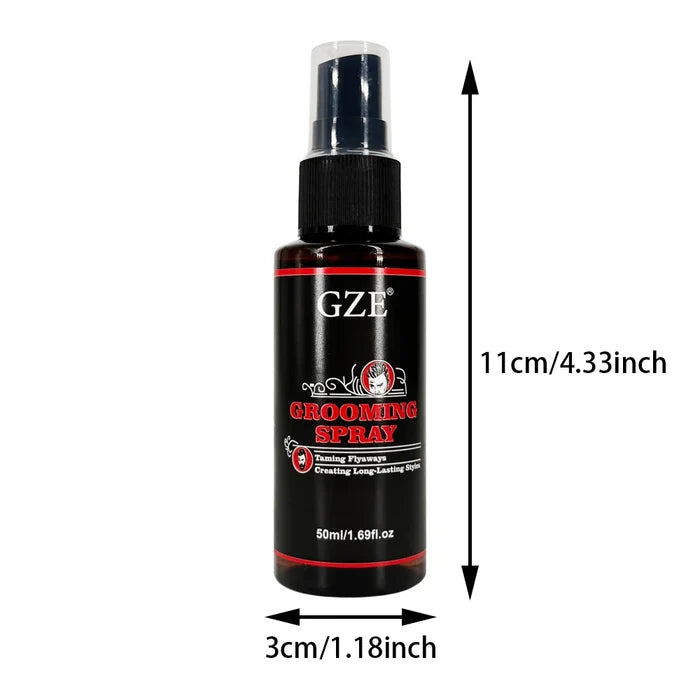 GZE All-In-One Grooming Spray For Man - Leave-In Conditioner & Detangler for Hair & Beard