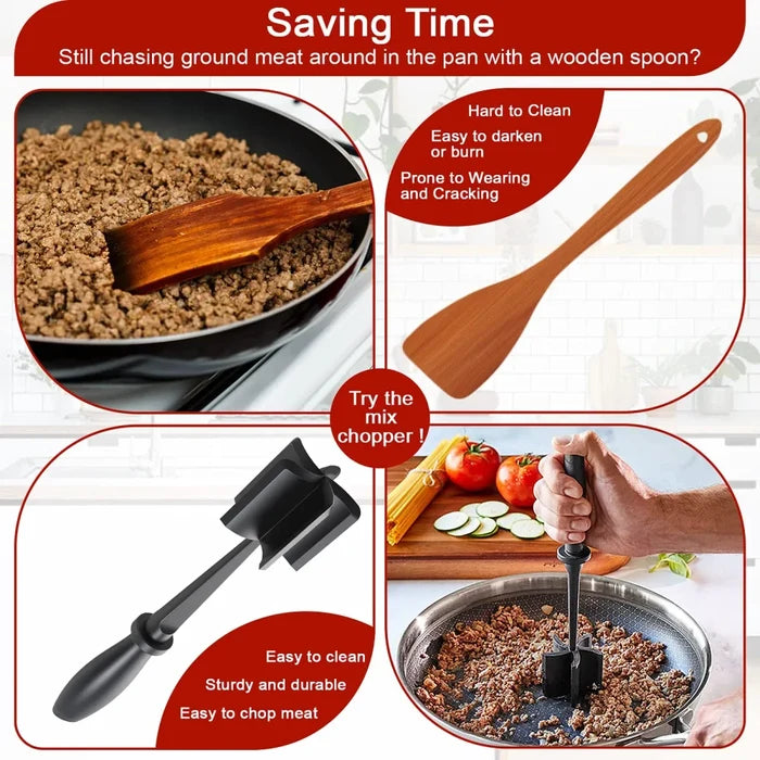 Handheld Meat Chopper Kitchen Tool