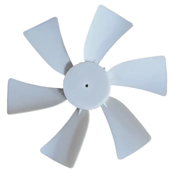 White Hengs 12V Elixir Fan Blade 90038-C - Top View | United RV Parts