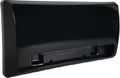 Black Hengs RV Range Exhaust Vent Cover J116BK - Exterior View | United RV Parts