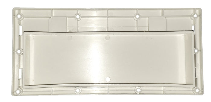 White Hengs RV Stove Vent Hood J116AWH-CN - Interior Back View | United RV Parts