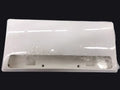 White Hengs RV Range Exhaust Vent Cover in Protective Packaging - Top View | United RV Parts