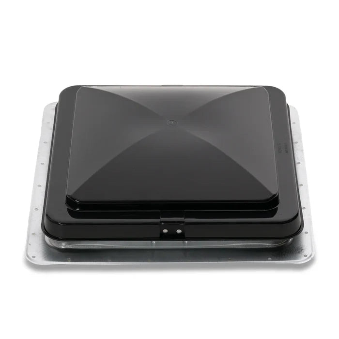Smoke Hengs 14x14 RV Roof Vent - Closed Top View | United RV Parts