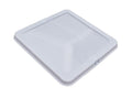 White Plastic RV Roof Vent Lid - Top View | United RV Parts