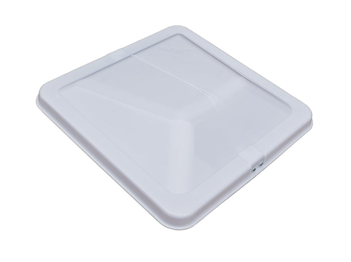 White Plastic RV Roof Vent Lid - Top View | United RV Parts
