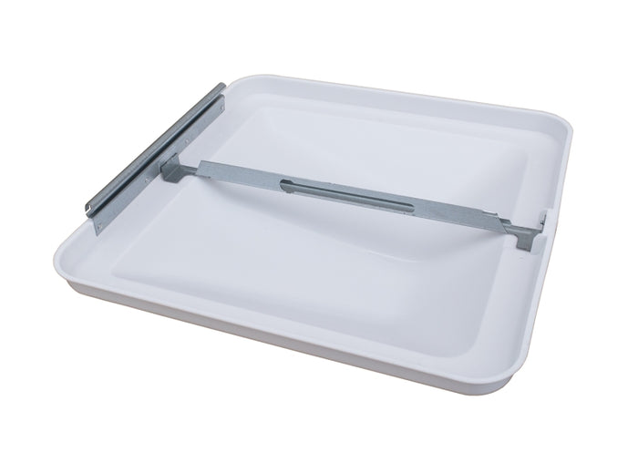 White Hengs 90110A-C1 Vent Lid with Slide Bar - Interior View | United RV Parts