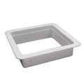 Hengs | RV Roof Vent Trim Ring/Garnish | 90094 | 90094B | 4" Vertical Leg | White