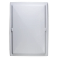 White Plastic RV Emergency Escape Hatch Replacement Lid 90088-C1 - Top View | United RV Parts