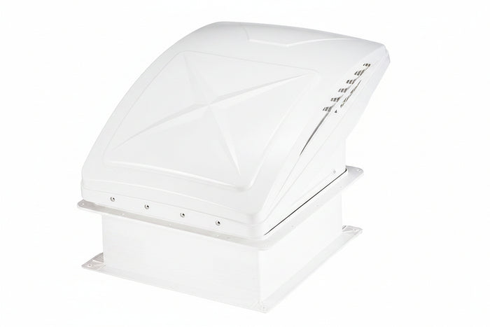 Hengs | Zephyr Ultra Roof Vent | SV1114-G4 | White Lid | Manual Lift | 5 Speed Fan