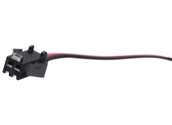 Black Hughes RSM50W Power Cord Wire Connector - Close Up Detail | United RV Parts