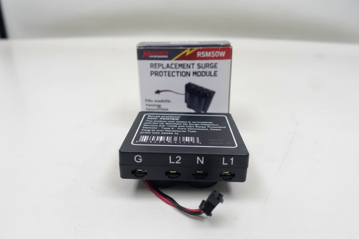 Hughes RSM50W Surge Module with Original Packaging Box - Product Display | United RV Parts