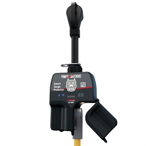 Hughes Power Watchdog Gen II Surge Protector - Connected with Yellow Cord | United RV Parts