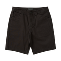 Versatile black Roark active shorts suitable for adventure, travel, and outdoor activities.