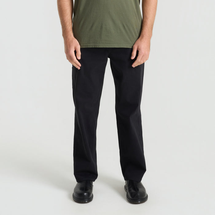 Close-up of a durable black pocket on a Roark adventure gear item, perfect for travel essentials.