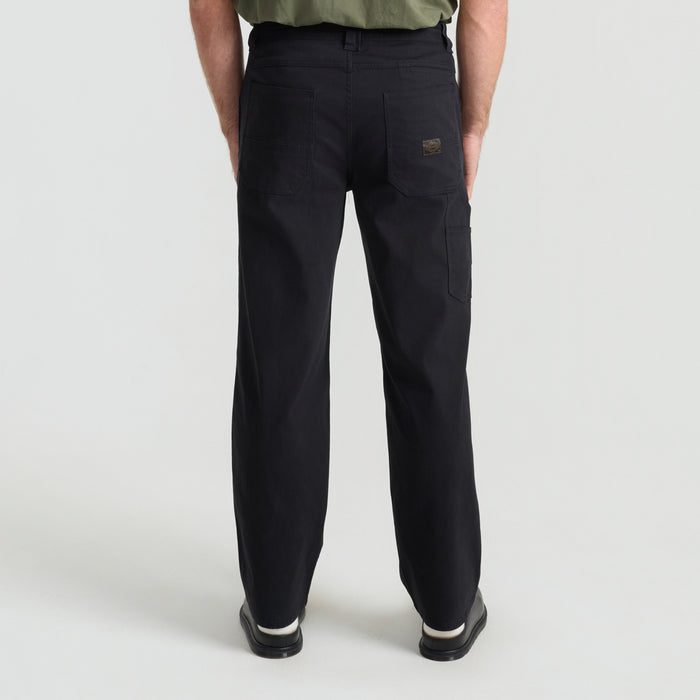 Close-up view of a rugged black pocket detail, ideal for adventure and travel gear