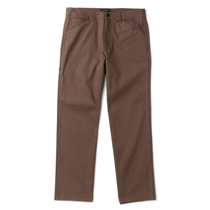 Close-up of a rugged outdoor adventure pocket detail on Roark gear, emphasizing durability and functionality.