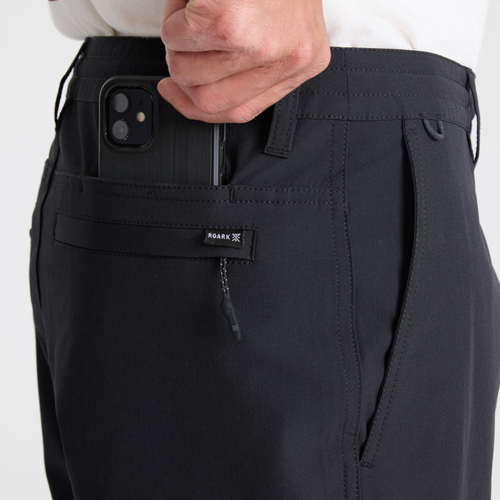 Black technical gadget essential for outdoor adventure, perfect for enhancing travel experiences with Roark.