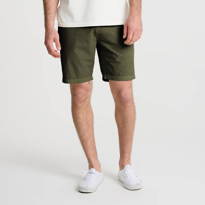 Adventure-ready active shorts styled as Bermuda shorts, perfect for travel and outdoor activities by Roark.