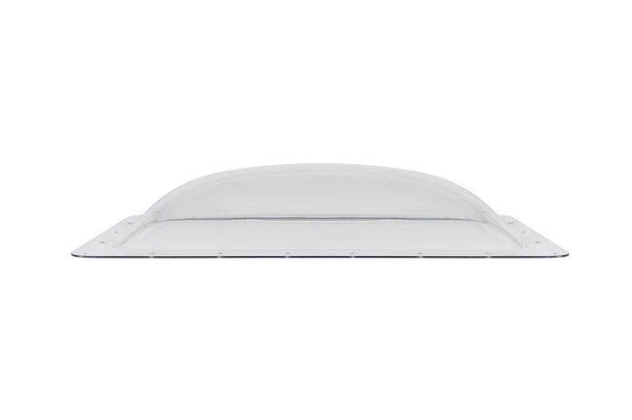 Clear RV Skylight SL1525C 4-Inch Bubble Dome - Side Profile View | United RV Parts
