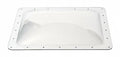 Clear Polycarbonate RV Skylight Dome 18x24 - Top Angle View | United RV Parts