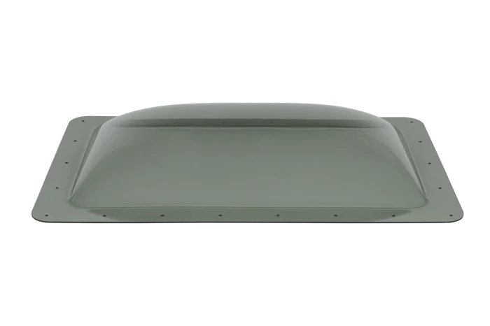 Smoke Gray Icon SL1525S RV Skylight Dome 15x25 - Angled Top View | United RV Parts