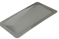 Smoke Polycarbonate RV Skylight 15x28 5-Inch Bubble - Angled Top View | United RV Parts