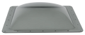 Smoke Polycarbonate RV Skylight 19x20 4-Inch Bubble Dome - Angled View | United RV Parts