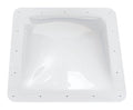White Polycarbonate 14x14 RV Skylight 4-Inch Bubble Dome - Top View | United RV Parts