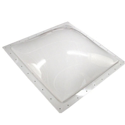 White Polycarbonate RV Skylight 16x19 - Top Angled View | United RV Parts