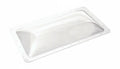 White Polycarbonate RV Skylight Dome 17x33 SL1733W - Angled Top View | United RV Parts