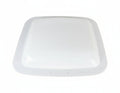 White Polycarbonate RV Skylight Dome 19x21 - Top Angle View | United RV Parts
