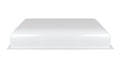 White Polycarbonate RV Skylight Dome 20x32 SL2032W - Front Profile View | United RV Parts