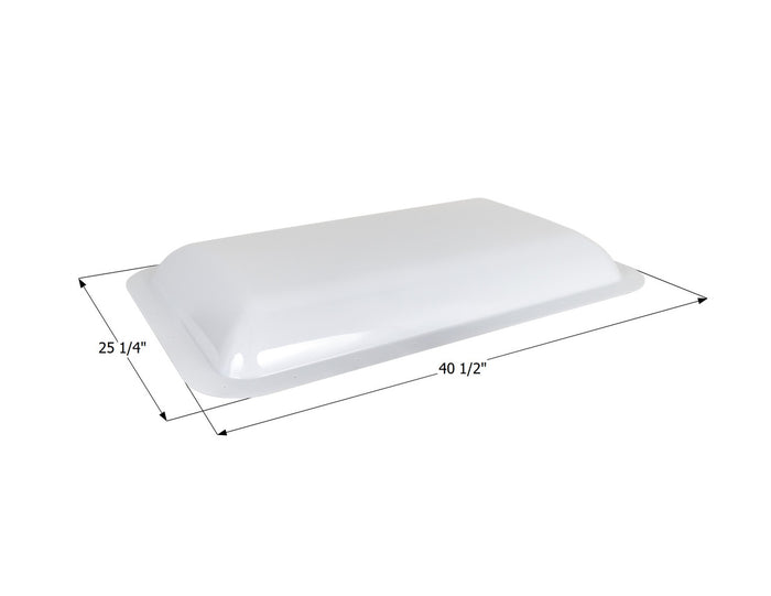 Icon SL2136W White RV Skylight 25-1/4 x 40-1/2 Inch - Dimensions View | United RV Parts