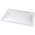White Polycarbonate RV Skylight Dome 22x34 - Angled Top View | United RV Parts