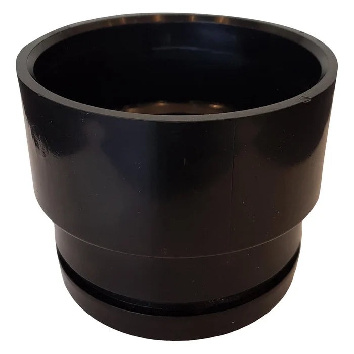 Icon | Waste Holding Tank Fitting | 3" Hub, 3" Female Slip End, O-Ring | 12511