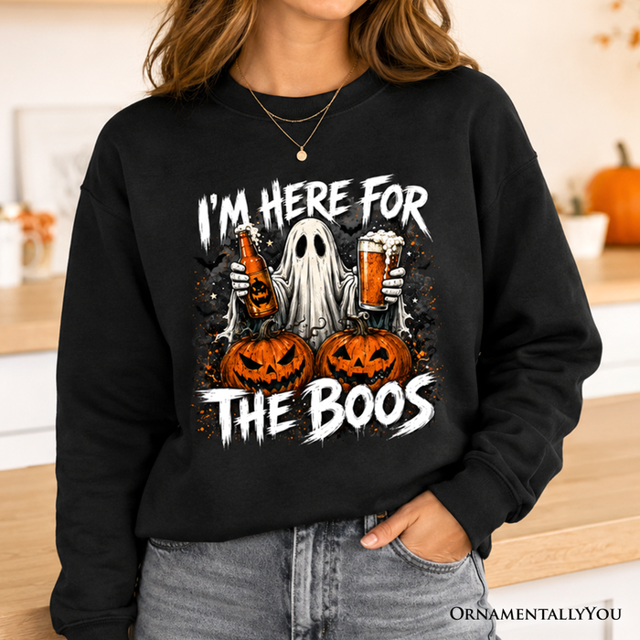 I'm Here for the Boos Ghost Sweatshirt