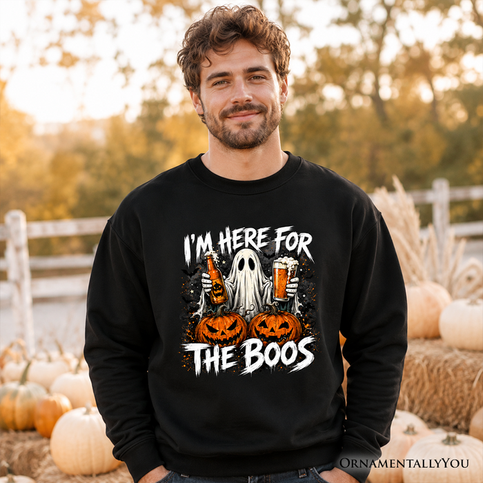I'm Here for the Boos Ghost Sweatshirt
