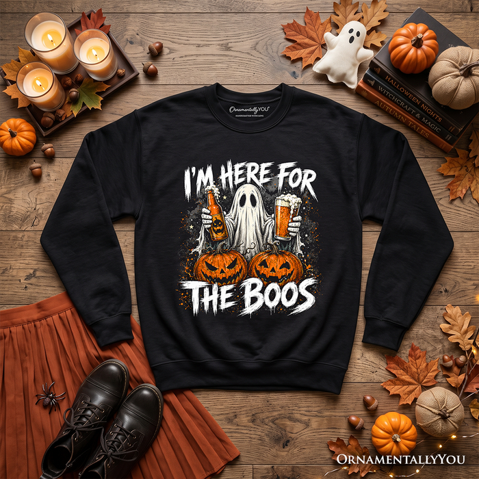 I'm Here for the Boos Ghost Sweatshirt