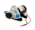 Grey InVision 12V RV Fresh Water Pump 320-1200 3.0 GPM 45 PSI - Side Angle View | United RV Parts