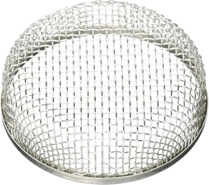 Silver Stainless Steel Mud Dauber Screen M800 - Top Angle Detail | United RV Parts