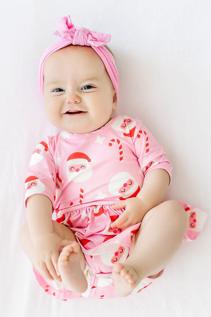 Jingle Bells 3/4 Sleeve Twirl Bodysuit-Mila & Rose ®