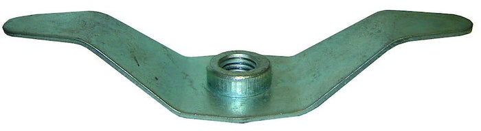 Green Metal LP Tank Wing Nut - Top View | United RV Parts