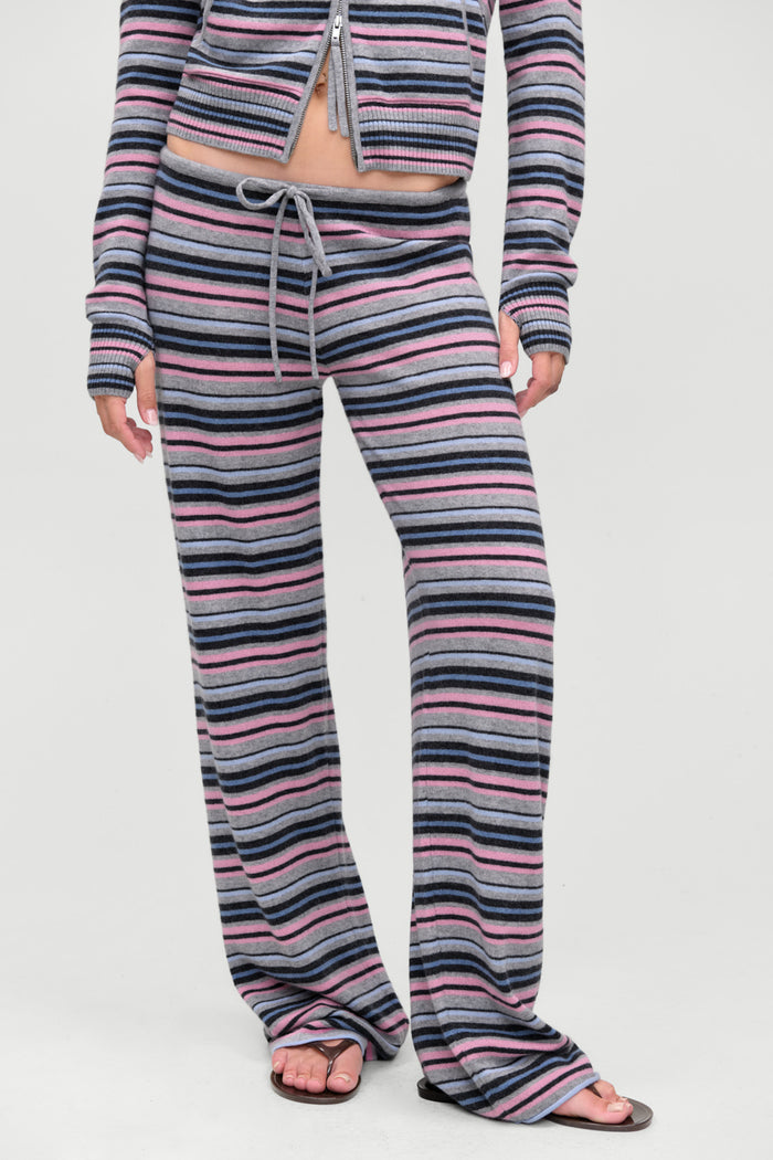 Jude Cashmere Lounge Pant - Rain Puddle