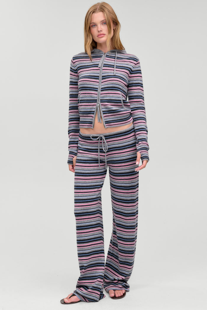 Jude Cashmere Lounge Pant - Rain Puddle
