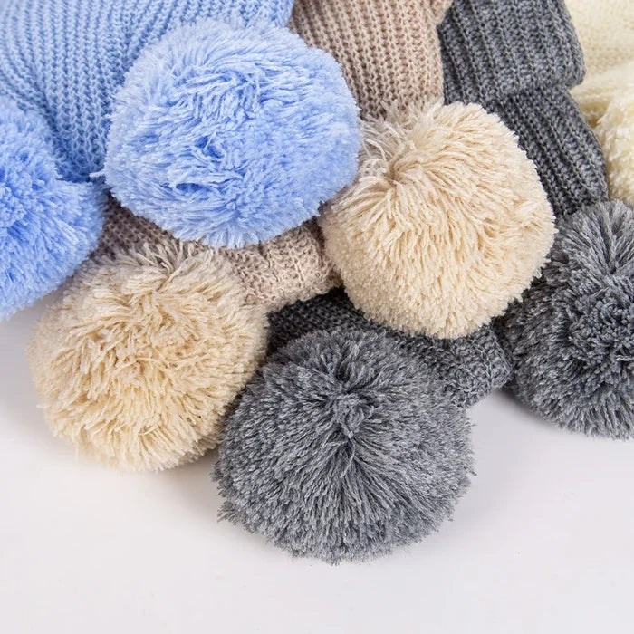 Knitted Cute Newborn Boys Girls Baby Beanies 0-3T