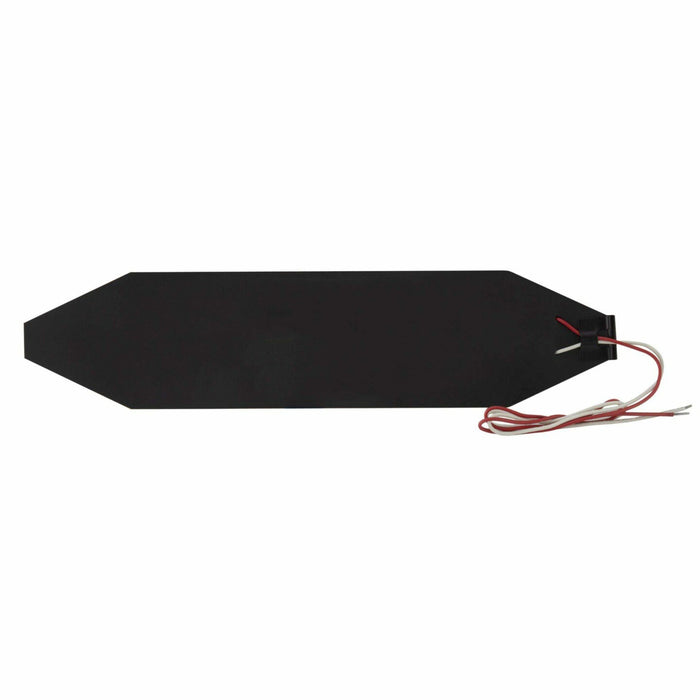 Black LaSalle Bristol ThermaHeat 13x3 RV Elbow Pipe Heating Pad 210SLE313RTBX - Flat Lay | United RV Parts