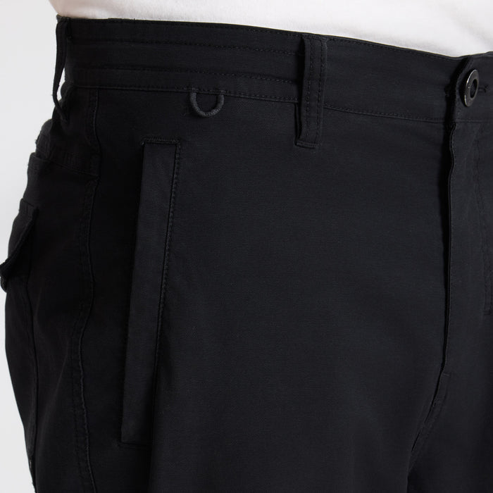Roark adventure gear in action, showcasing durable black apparel ideal for travel and outdoor activities.