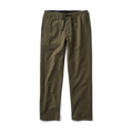 Roark Layover Utility Pants in Military, showcasing a close-up of the front of the pants.