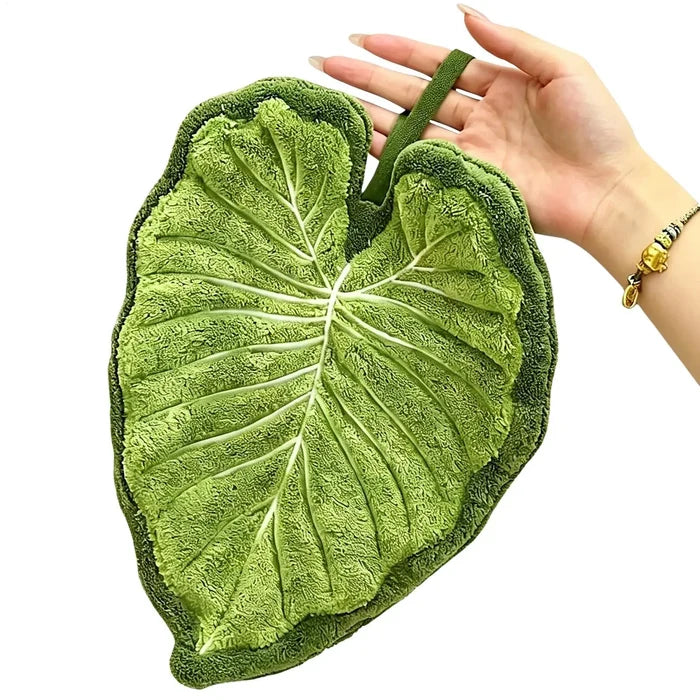 Leaves Hand Towels Soft